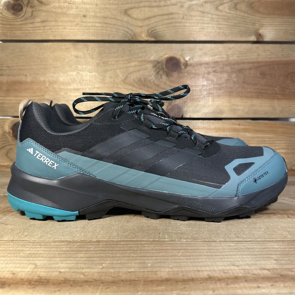 NEW Mens Size 15 - Adidas Terrex Skychaser AX5 GORE-TEX Black Carbon Teal JQ2209
